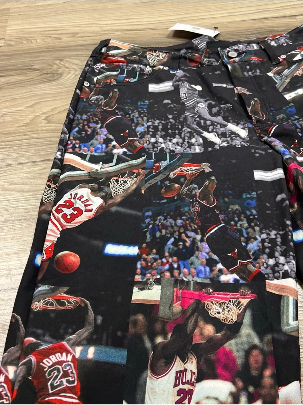 Nike Air Jordan Woven Pants AOP All-Over-Print Men’s Size 36 IQ5238-010 NWT $125